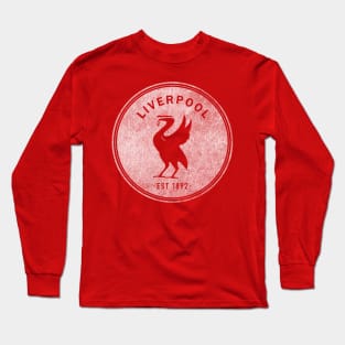 liverbird liverpool vintage Long Sleeve T-Shirt